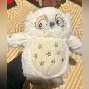 Ltd Commodities Stuffed Plush White Owl Soother‎ Toy Lullaby Music Light Show